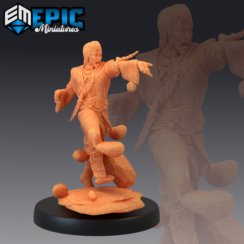 Earth Wizard 3D-printed model