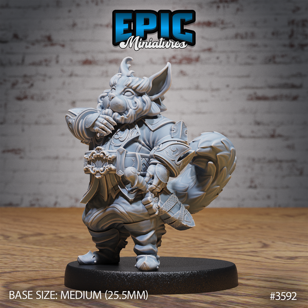 Eastern Catfolk 3D-printed model