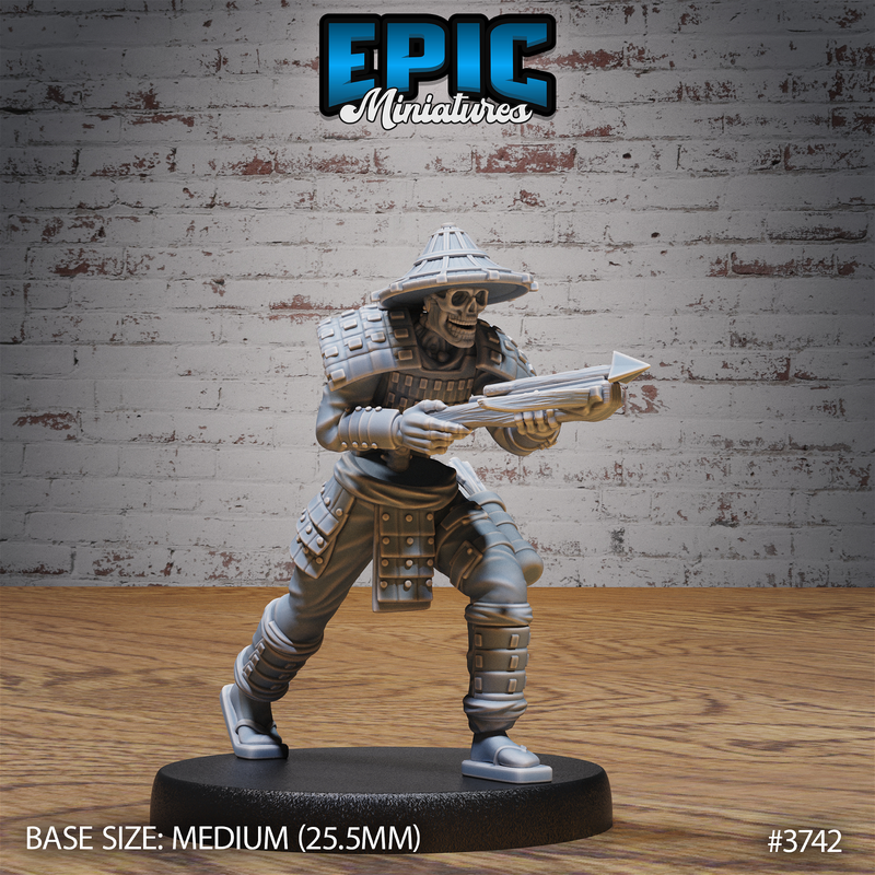 Eastern Skeleton Army 3D-printed model