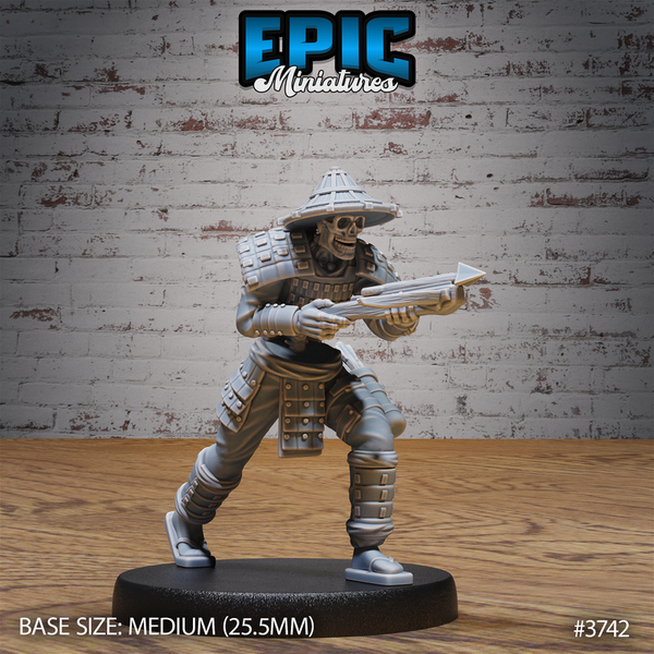 Eastern Skeleton Army 3D-printed model