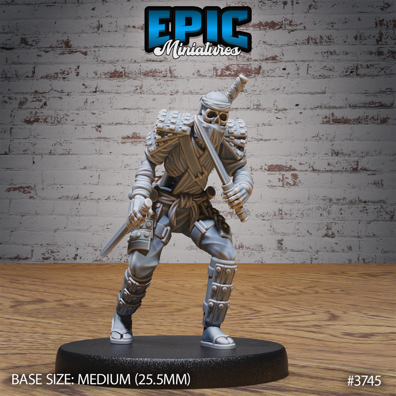 Eastern Skeleton Army 3D-printed model