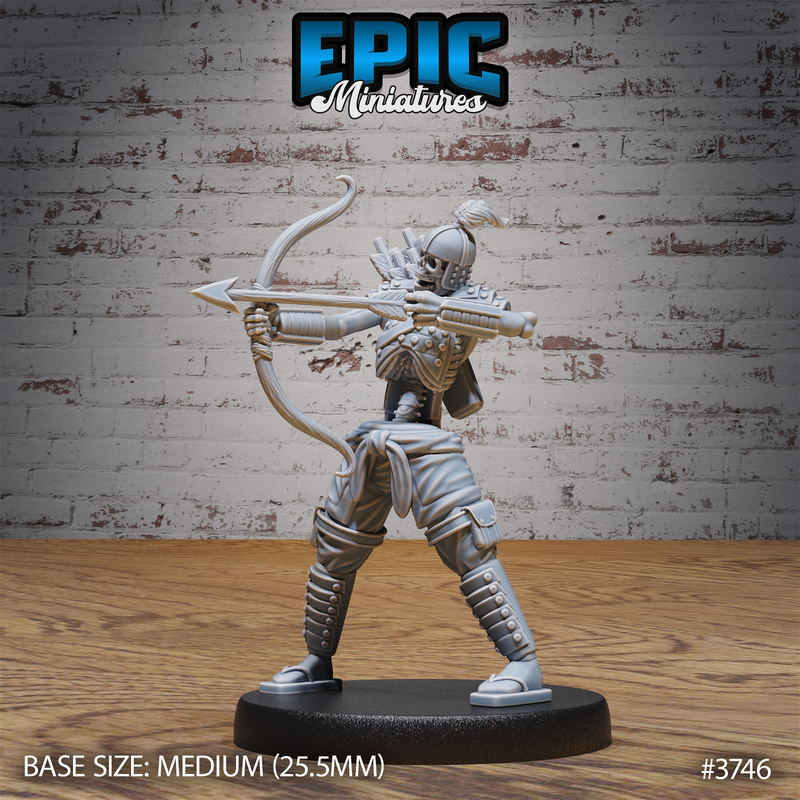 Eastern Skeleton Army 3D-printed model