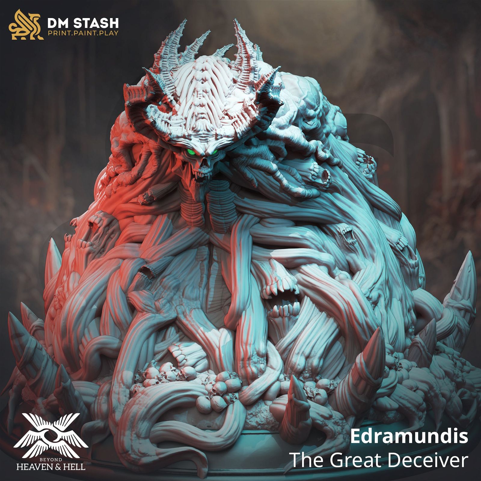 Edramundis - The Great Deceiver - The Printable Dragon