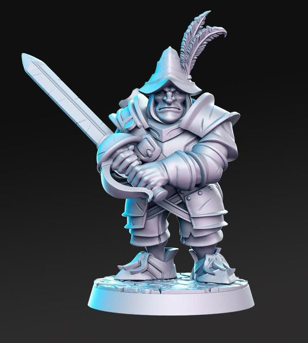 Edwin 3D-printed model