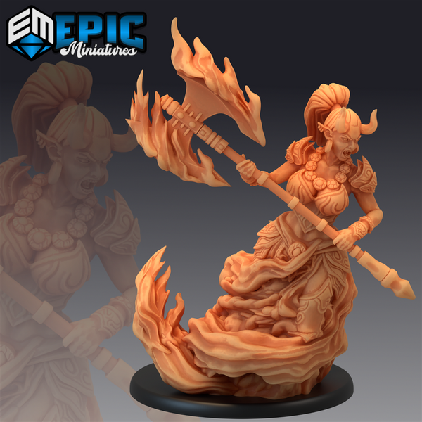 Efreeti Female 3D-printed model