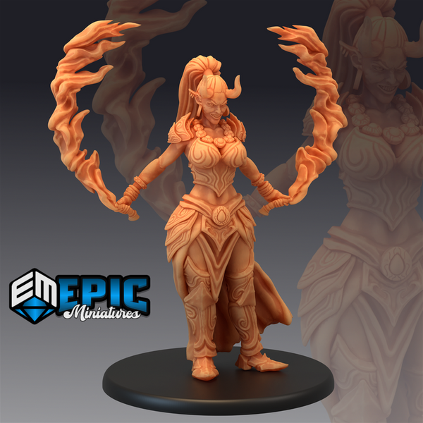 Efreeti Female 3D-printed model