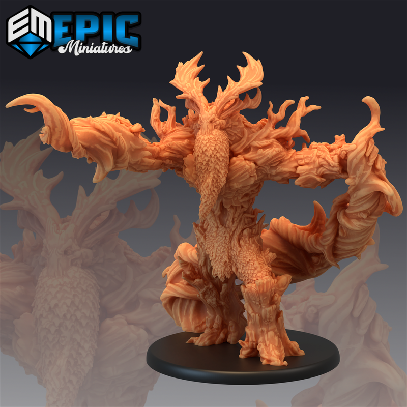 Elder Treant 3D-printed model