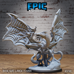Eldritch Wyvern 3D-printed model