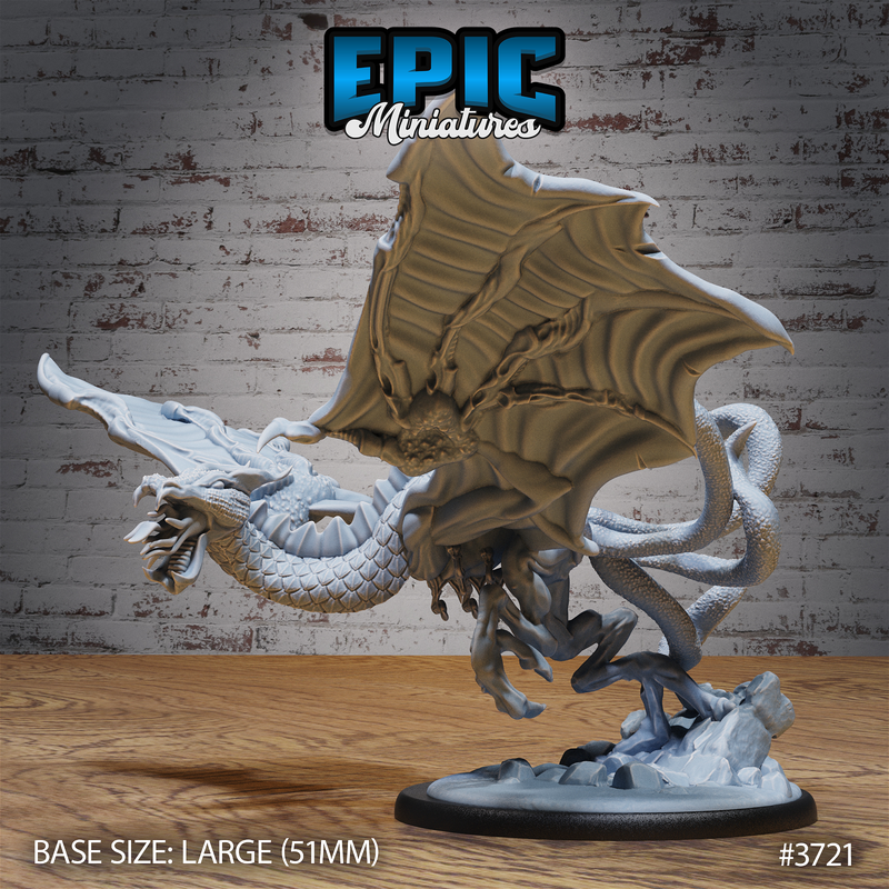 Eldritch Wyvern 3D-printed model