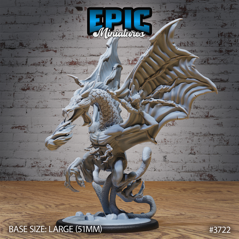 Eldritch Wyvern 3D-printed model