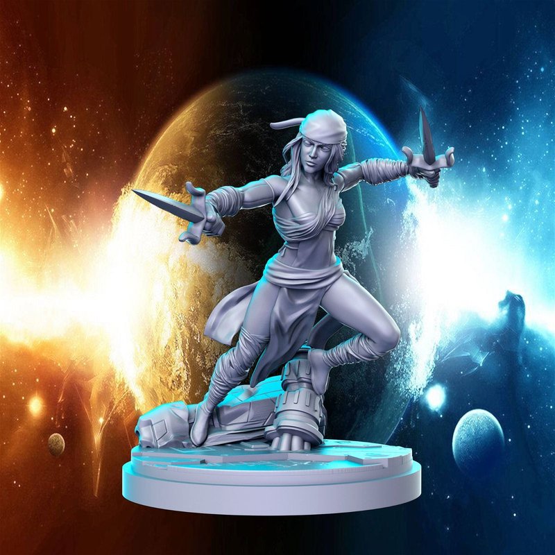 Elektra 3D-printed model