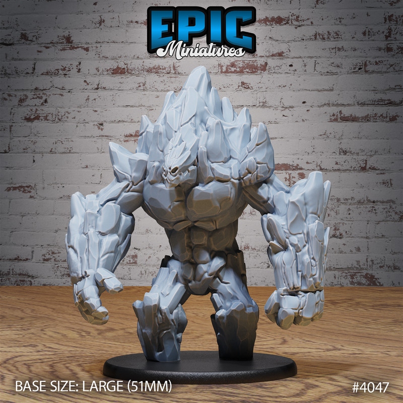 Elemental Earth 3D-printed model