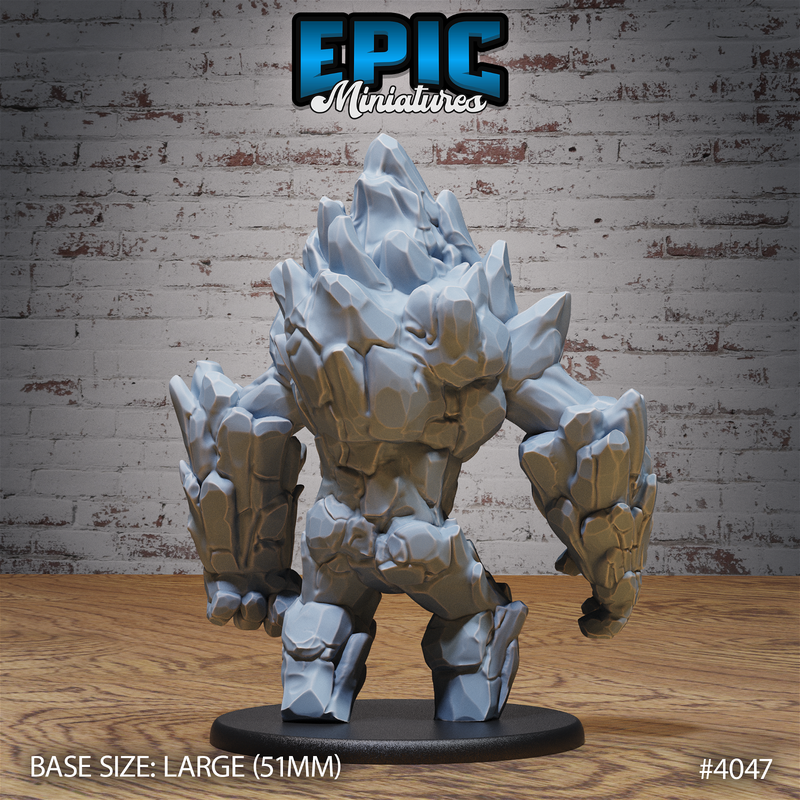 Elemental Earth 3D-printed model