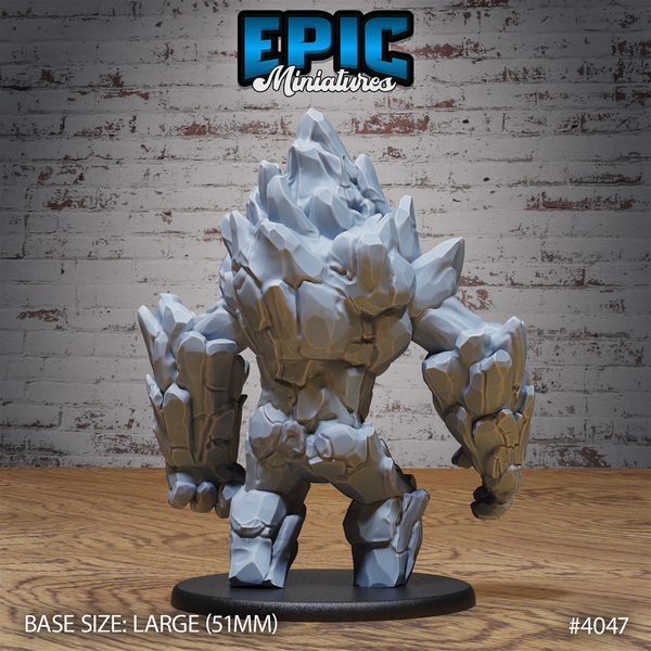 Elemental Earth 3D-printed model