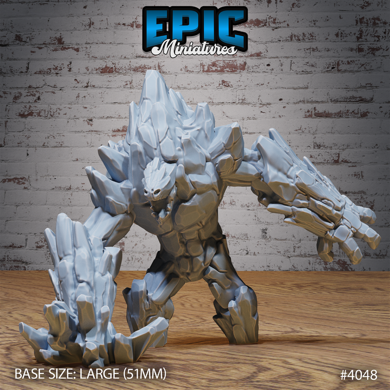Elemental Earth 3D-printed model