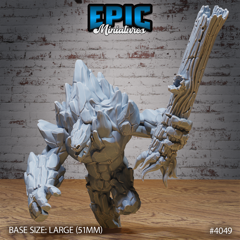 Elemental Earth 3D-printed model