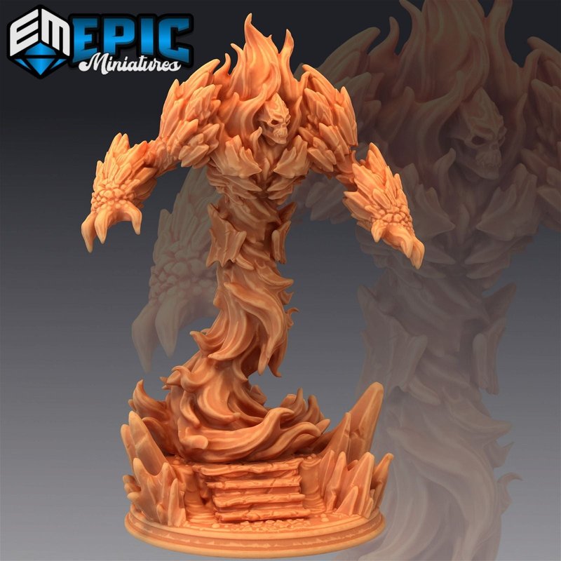 Elemental Prime 3D-printed model