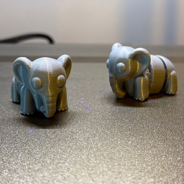 Elephant 3D-printed model