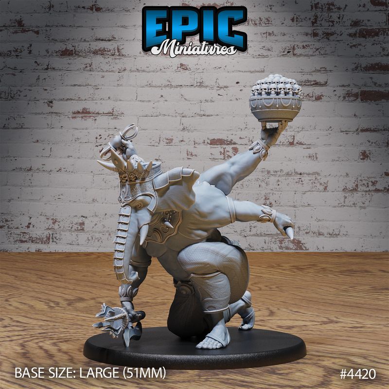 Elephant God Avatar 3D-printed model
