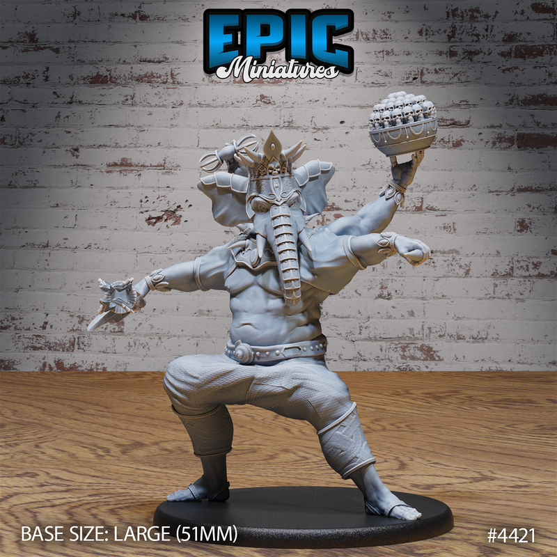 Elephant God Avatar 3D-printed model