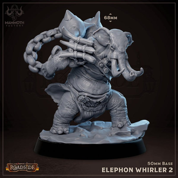 Elephon Whirler 3D-printed model