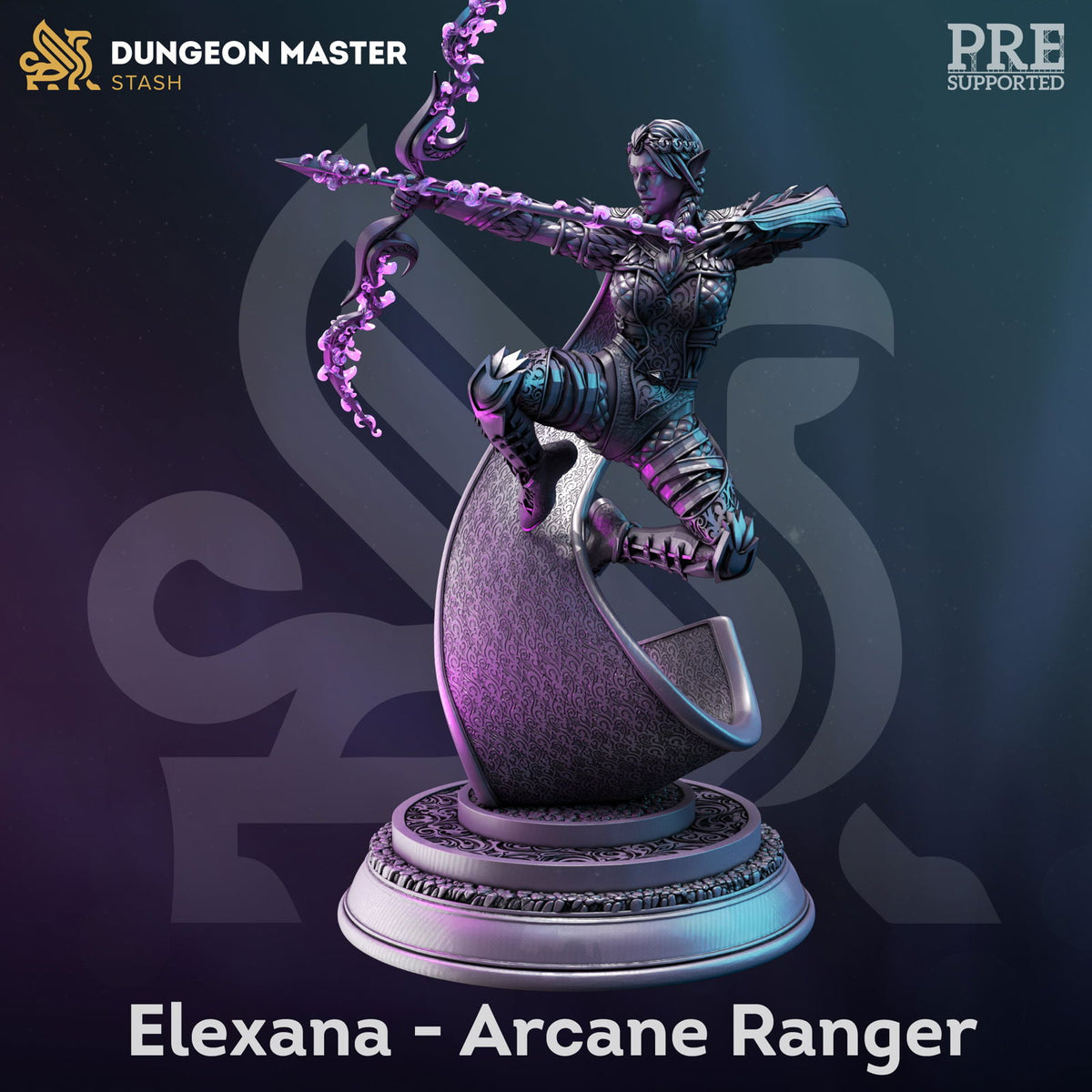 Elexana The Arcane Ranger - The Printable Dragon