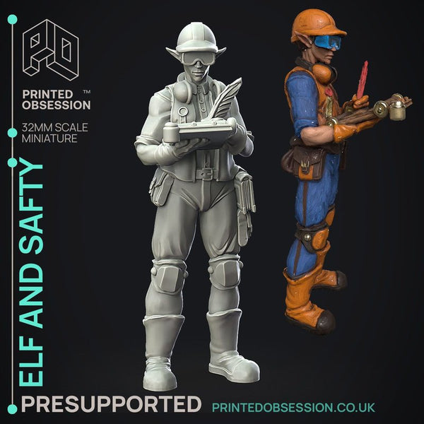 Elf And Safty 3D-printed model