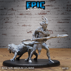 Elf Beast Tamer - The Printable Dragon