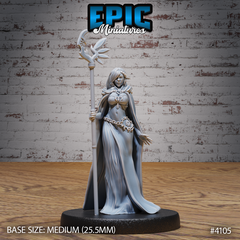 Elf Queen 3D-printed model