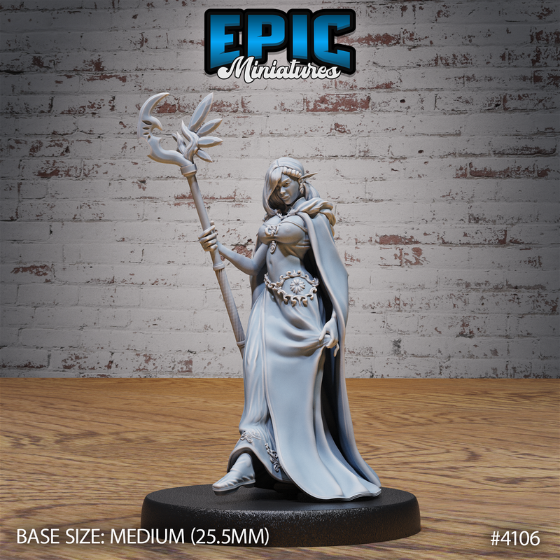 Elf Queen 3D-printed model