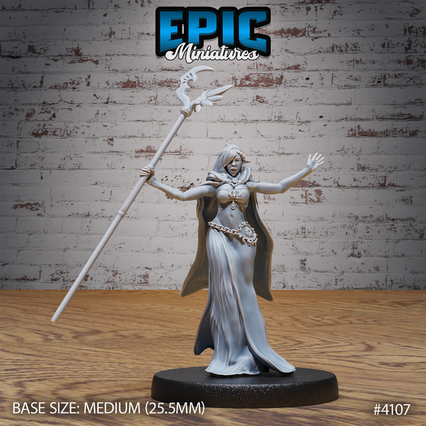 Elf Queen 3D-printed model