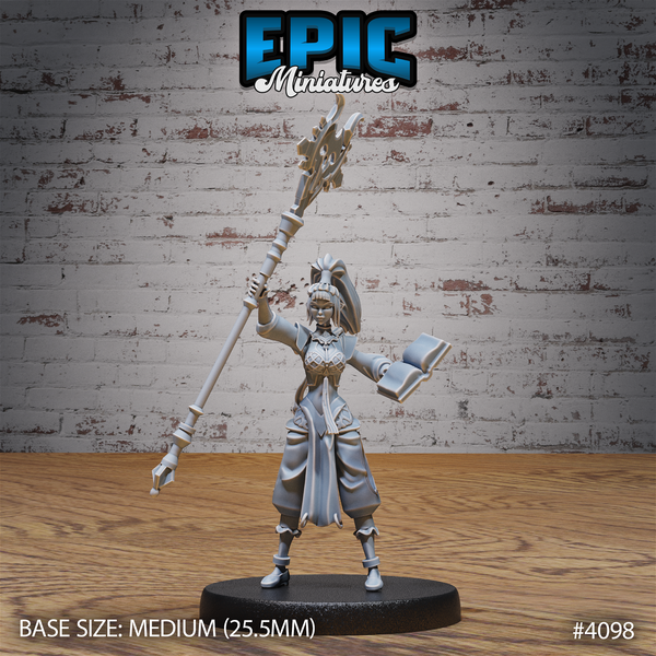Elf Sorceress - The Printable Dragon
