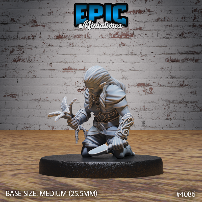 Elf Villager 3D-printed model