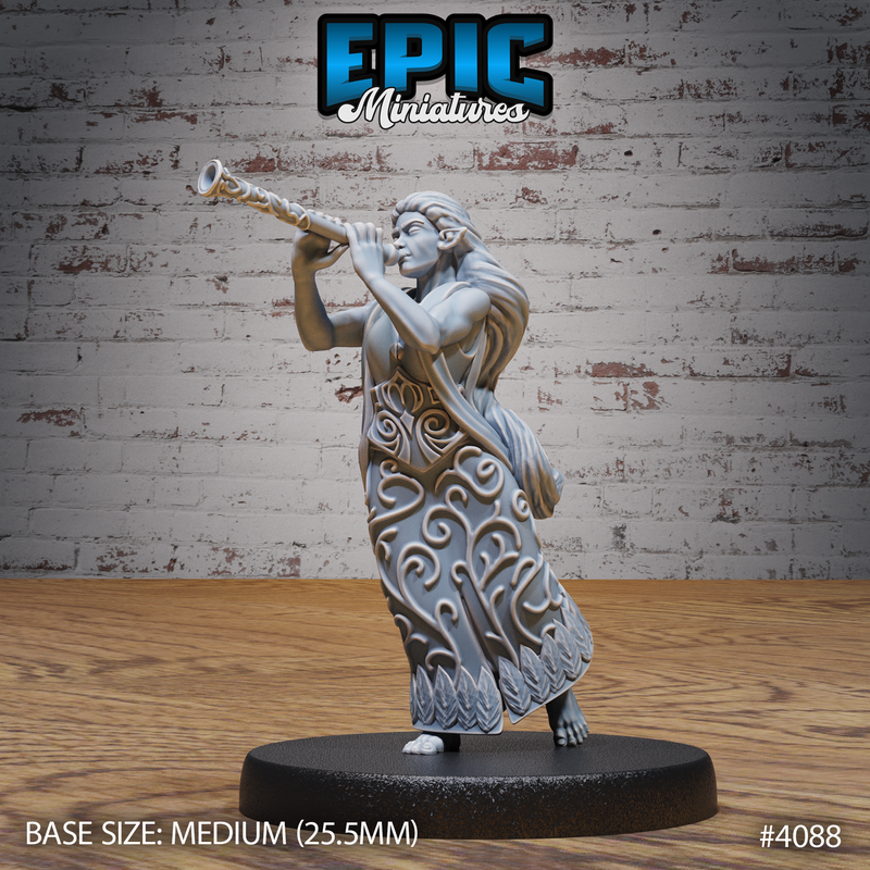 Elf Villager 3D-printed model