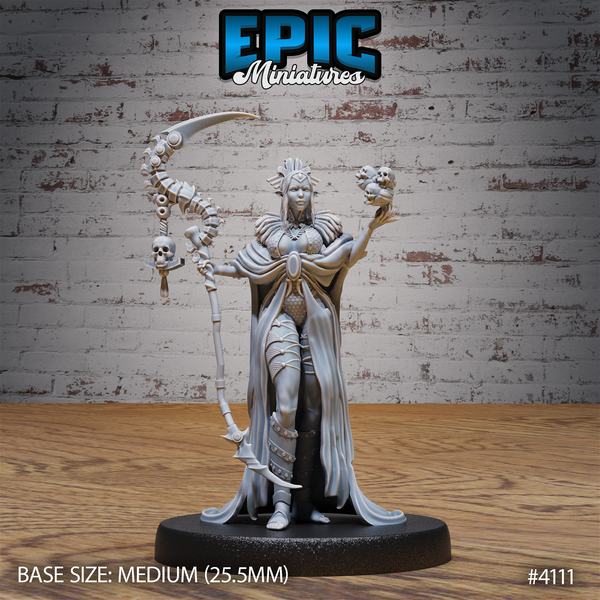 Elf Warlock Female - The Printable Dragon