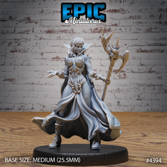 Elf Warlock Female - The Printable Dragon