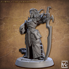Eliora The Dawnbringer 3D-printed model