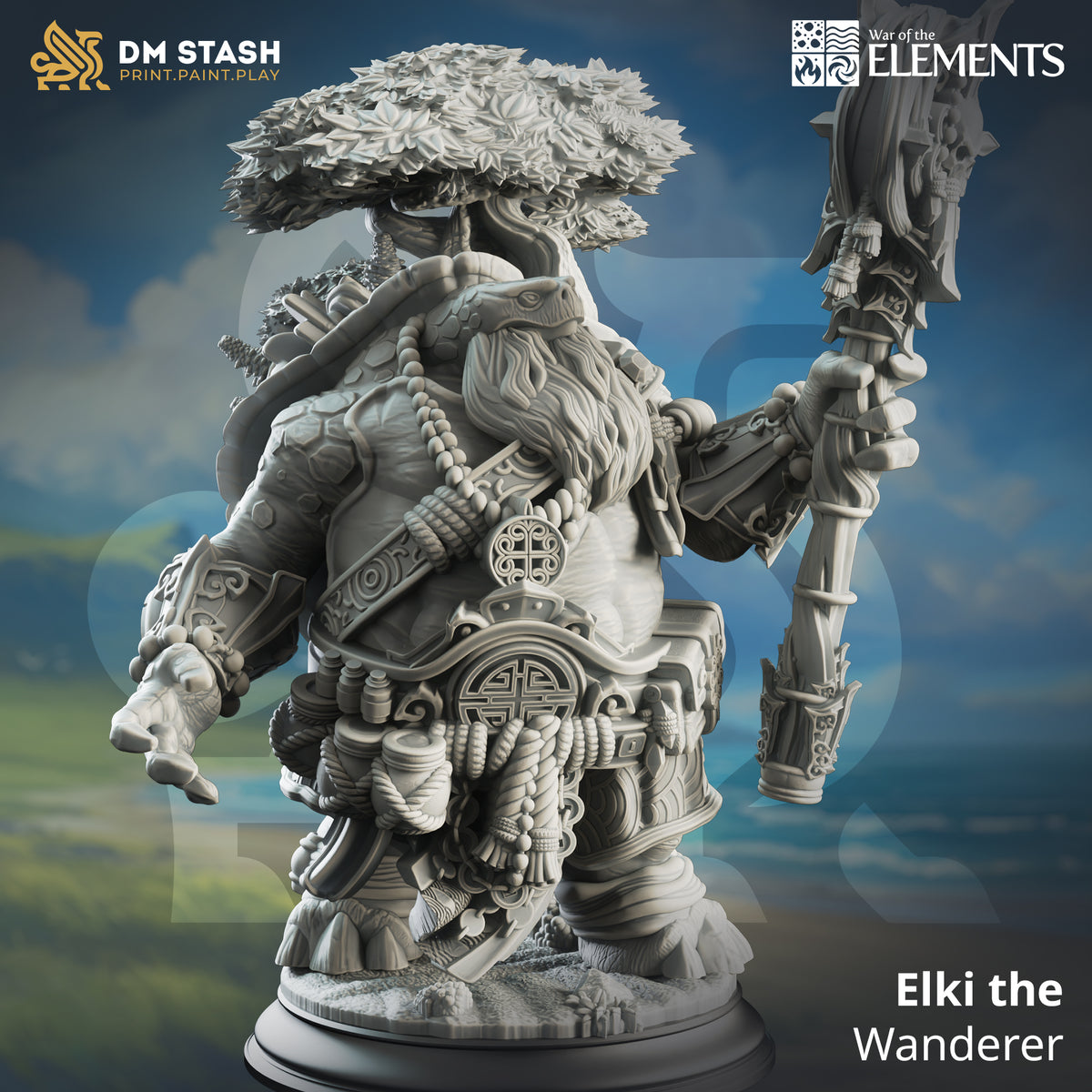 Ilki The Wanderer 3D-printed model