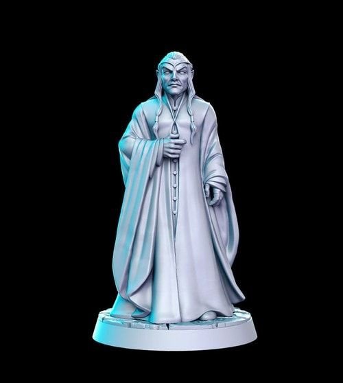 Elrond 3D-printed model