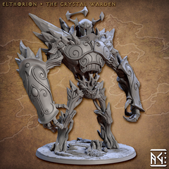 Elthorion The Crystal Warden 3D-printed model