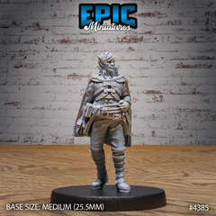 Elven Adventurer 3D-printed model