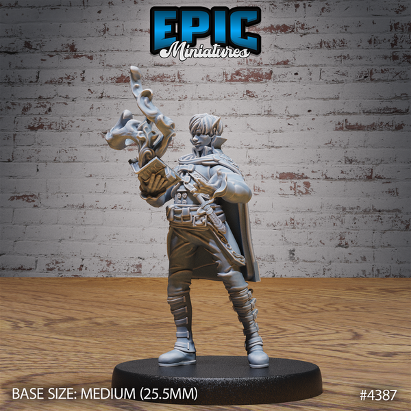 Elven Adventurer 3D-printed model