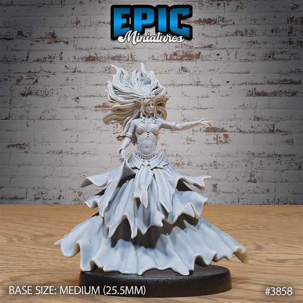 Elven Ghost Princess 3D-printed model