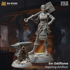 Em Oddflame Aspiring Artifcer - The Printable Dragon