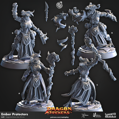Ember Protectors 3D-printed model