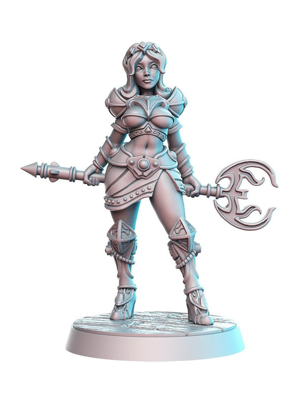 Emerald 3D-printed model