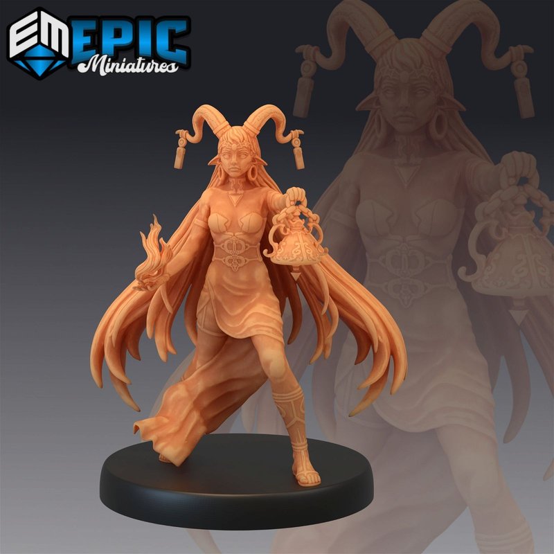 Enchantress 3D-printed model