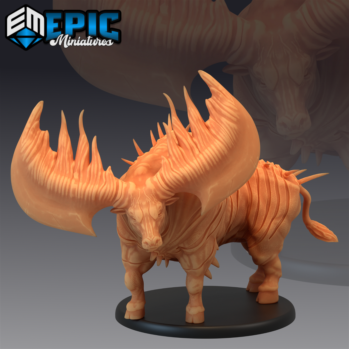 Epic Bull - The Printable Dragon