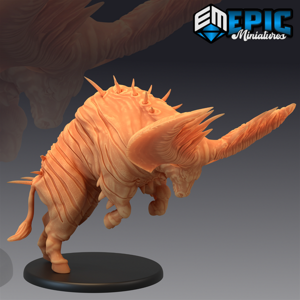 Epic Bull 3D-printed model