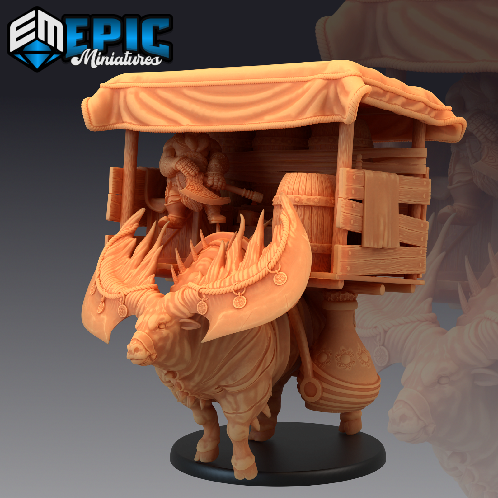 Epic Bull - The Printable Dragon